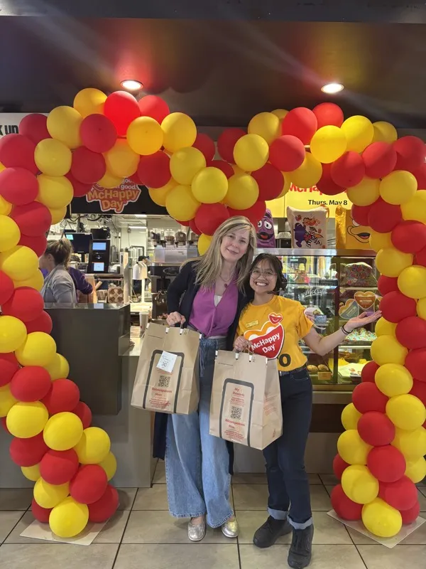 Klean-Rite team volunteering at McHappy Day charity event in Grande Prairie